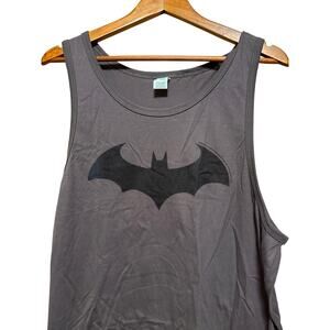 Pacific Mens‎ XL Charcoal Grey Batman Tank, NWOT